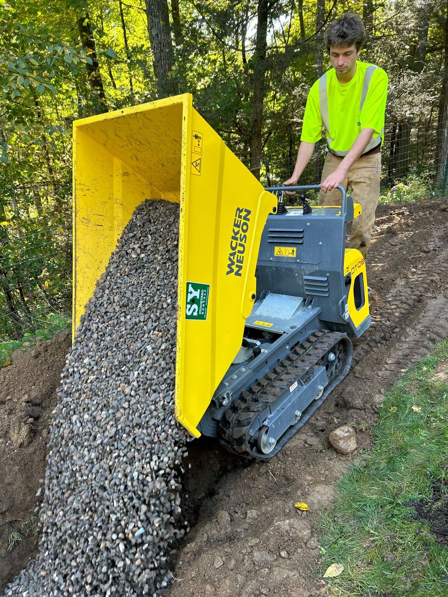 wacker neuson sm100 in use